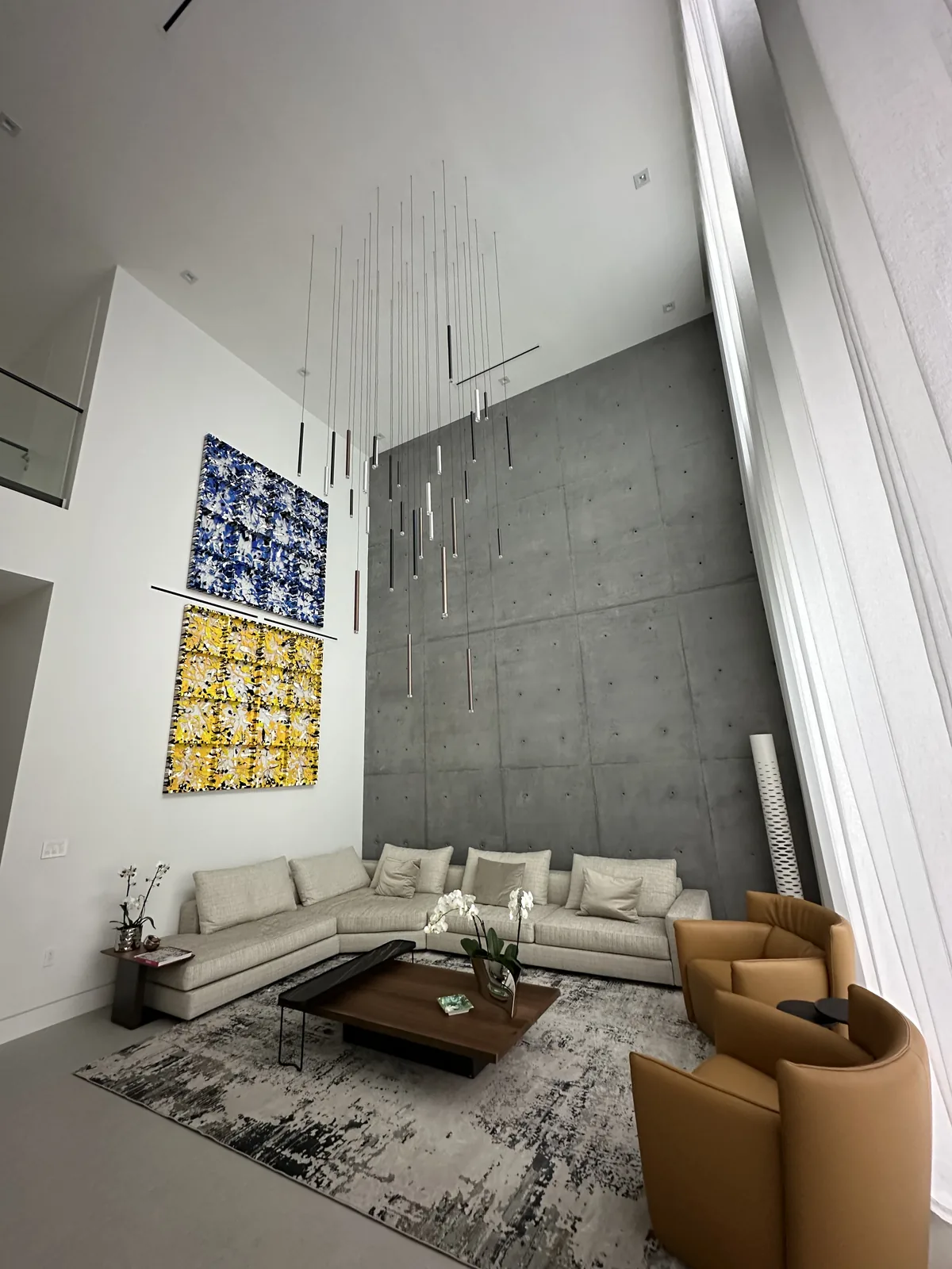 Double-Height Pendants